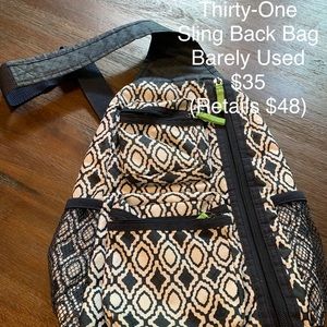 Thirty-One Sling Back